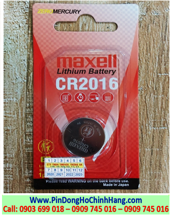 Maxell CR2016 1BS PRO